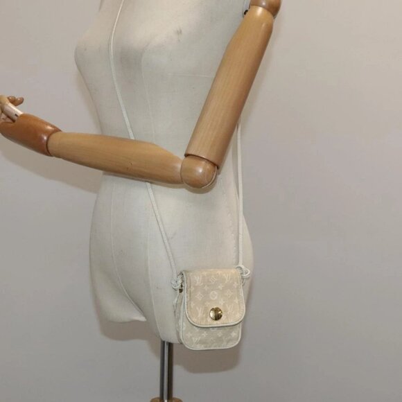 LOUIS VUITTON Monogram Mini Pochette Cancoon Bag Dunne M95312 LV Auth 94163 - Picture 15 of 16